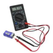 DT830B LCD Multimètre Voltmètre Ampèremètre AC DC Tension OHM testeur circuit Fu037
