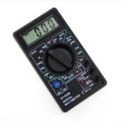 DT830B LCD Multimètre Voltmètre Ampèremètre AC DC Tension OHM testeur circuit Fu037